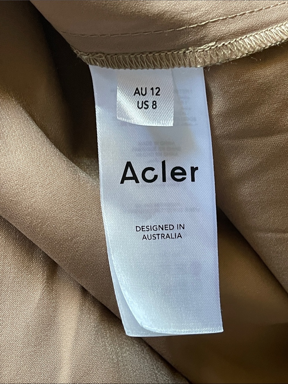 ACLER Fintry Gold Strapless Maxi Dress - Picture 11 of 12